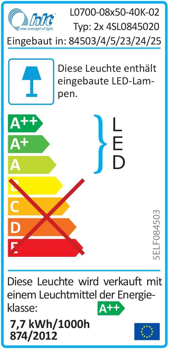 FACKELMANN LED Spiegel linear Mirrors/Wandspiegel mit LED-Beleuchtung/Masse (B x H x T): ca. 80 x 75