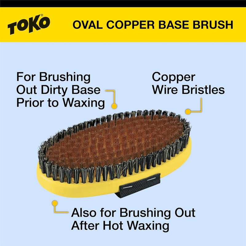 Toko Reparatur Tool Base Brush oval Copper 0