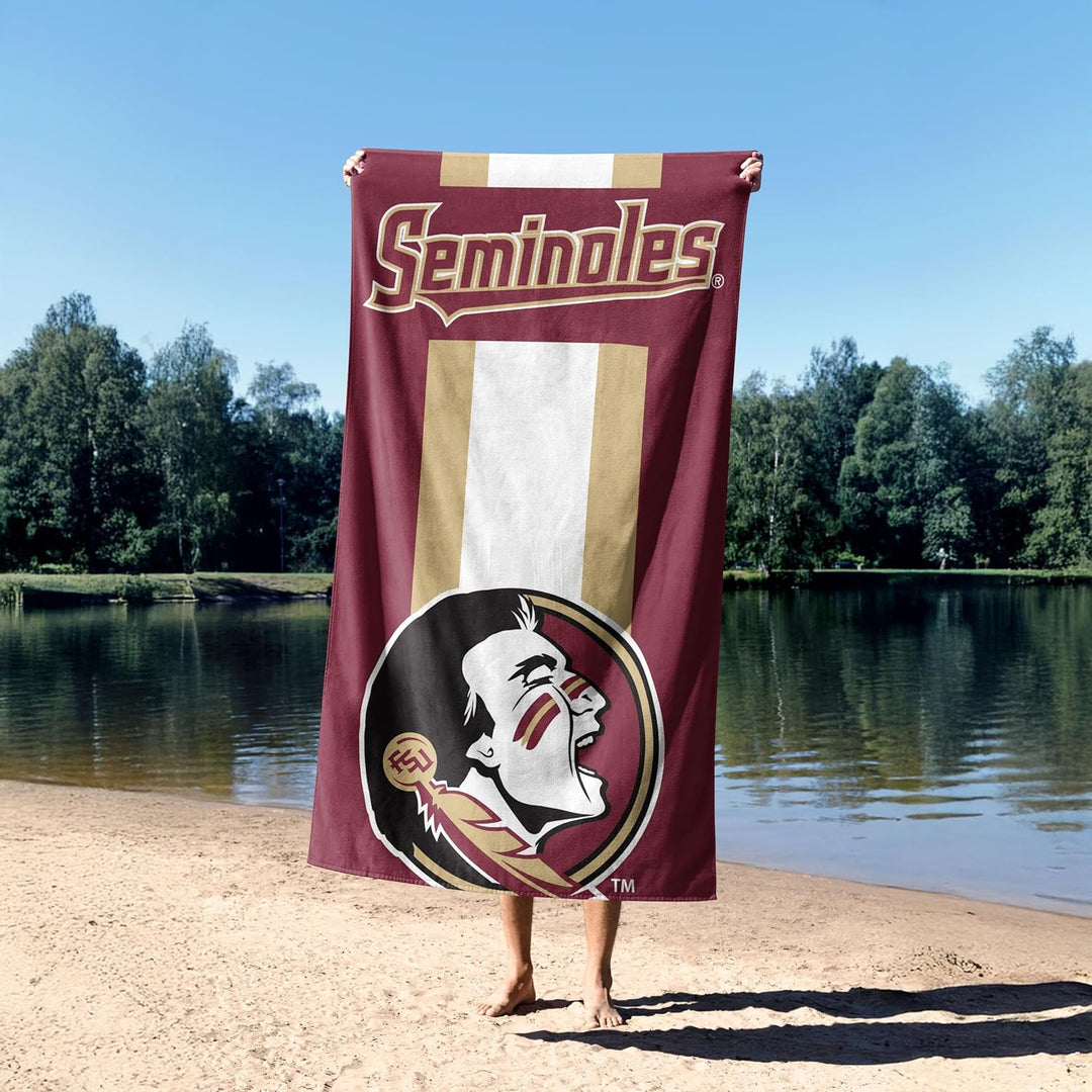 Northwest Unisex-Erwachsene Strandtuch Florida State Seminoles 30" x 60" Zonenlesung, Florida State