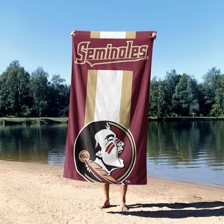 Northwest Unisex-Erwachsene Strandtuch Florida State Seminoles 30" x 60" Zonenlesung, Florida State