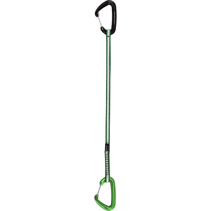 Metolius Bravo II Wiregate Long Expressset Expressschlingen Green 16", Green 16"