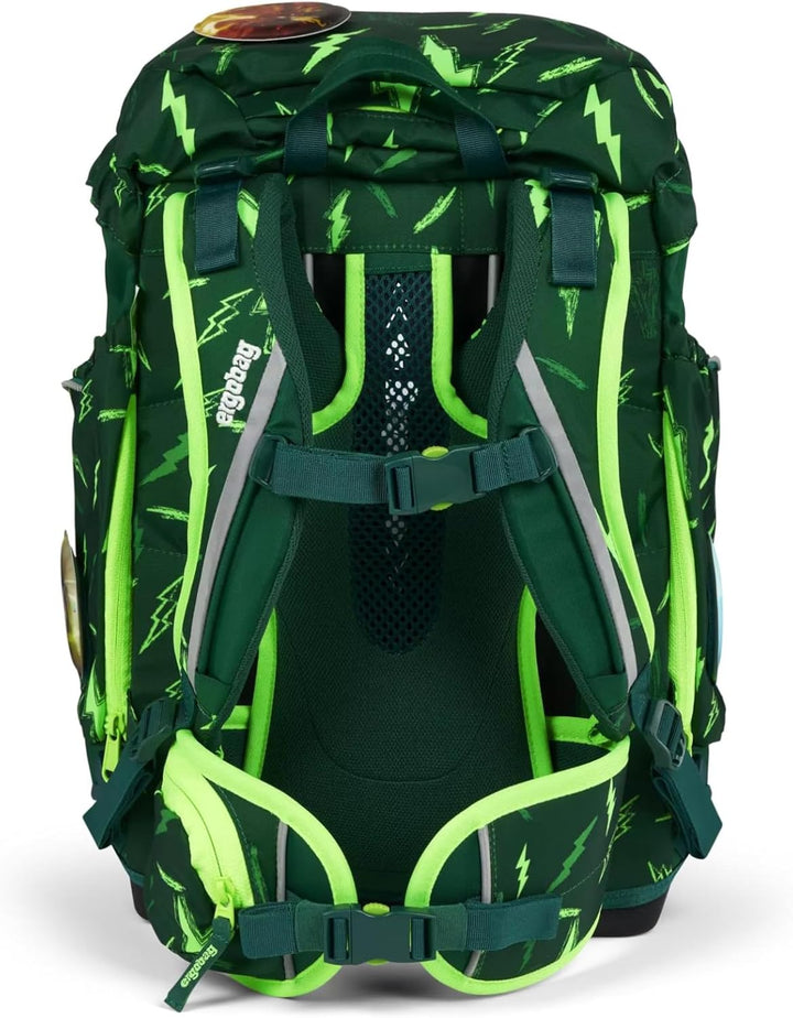 ergobag Maxi Set 6-teilig, ergonomischer Schulrucksack, Schulranzen, Vorgänger-Kollektion, Grundschu