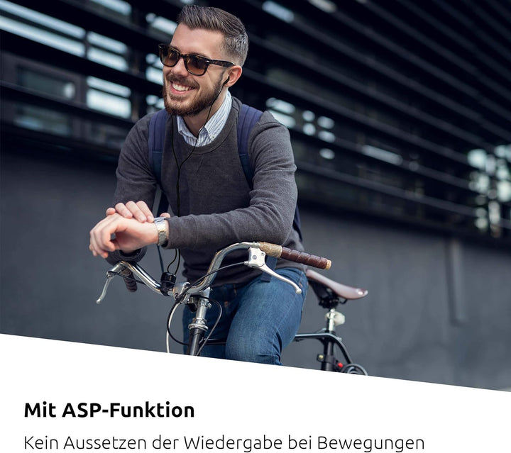 TechniSat DIGITRADIO CD 2GO - portabler CD-Player (Discman, MP3 mit Resume-Funktion, ASP, Kopfhörera