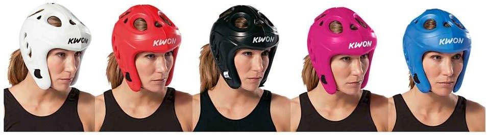 KWON Shocklite Kopfschutz CE L/XL schwarz