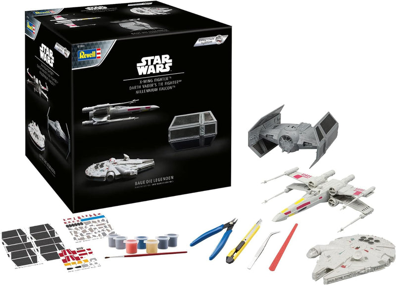 Revell Adventskalender Star Wars 2022 I Adventskalender zum Basteln I Star Wars Adventskalender I Ad