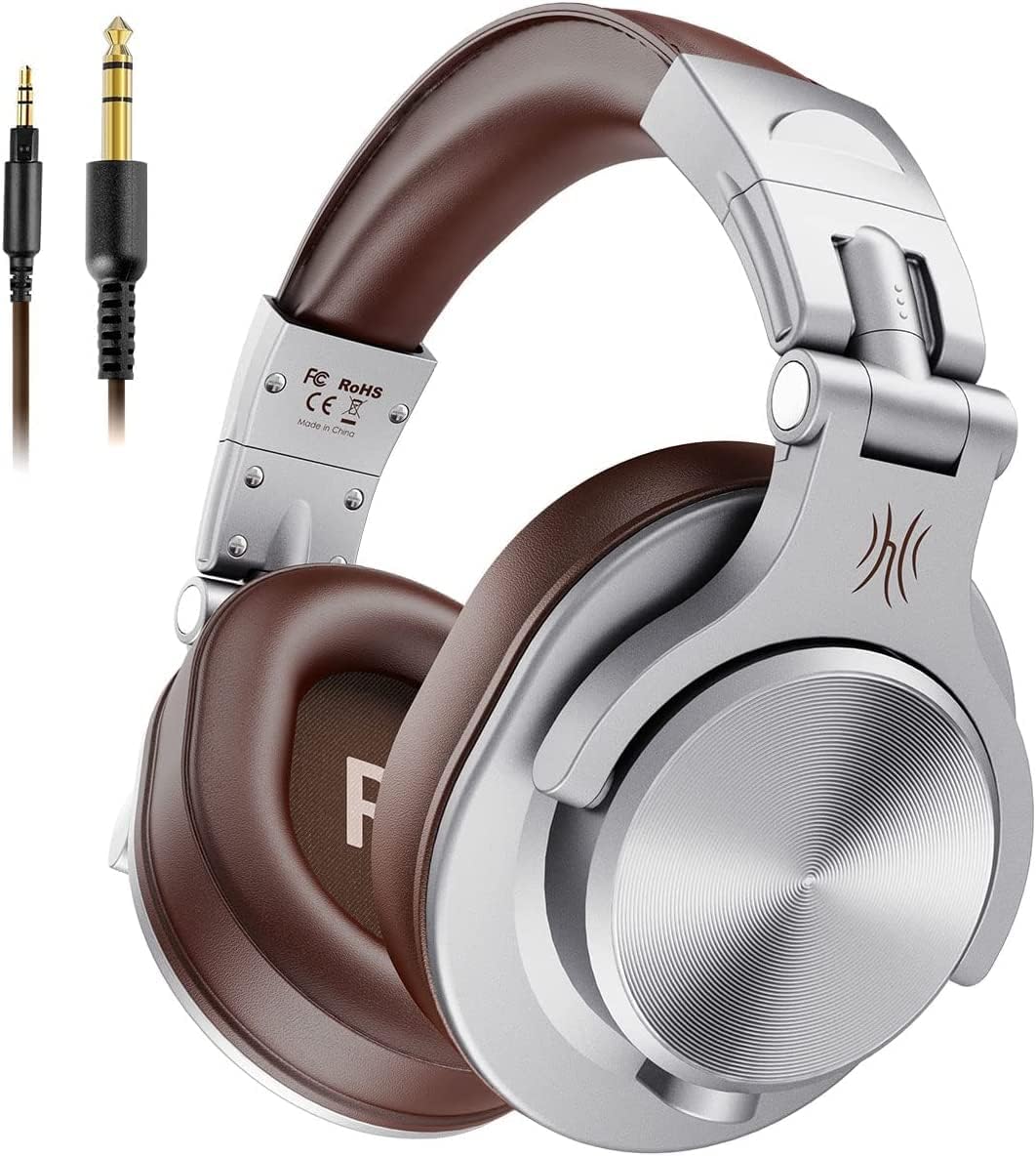 OneOdio Kopfhörer Over Ear, DJ Kopfhörer mit Kabel, Professionell Geschlossener Studio HiFi Kopfhöre