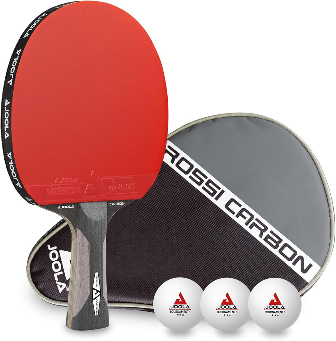 JOOLA ITTF zugelassener Profi Tischtennisschläger INFINITY CARBON, ‎MEGA CARBON und ROSSI CARBON für