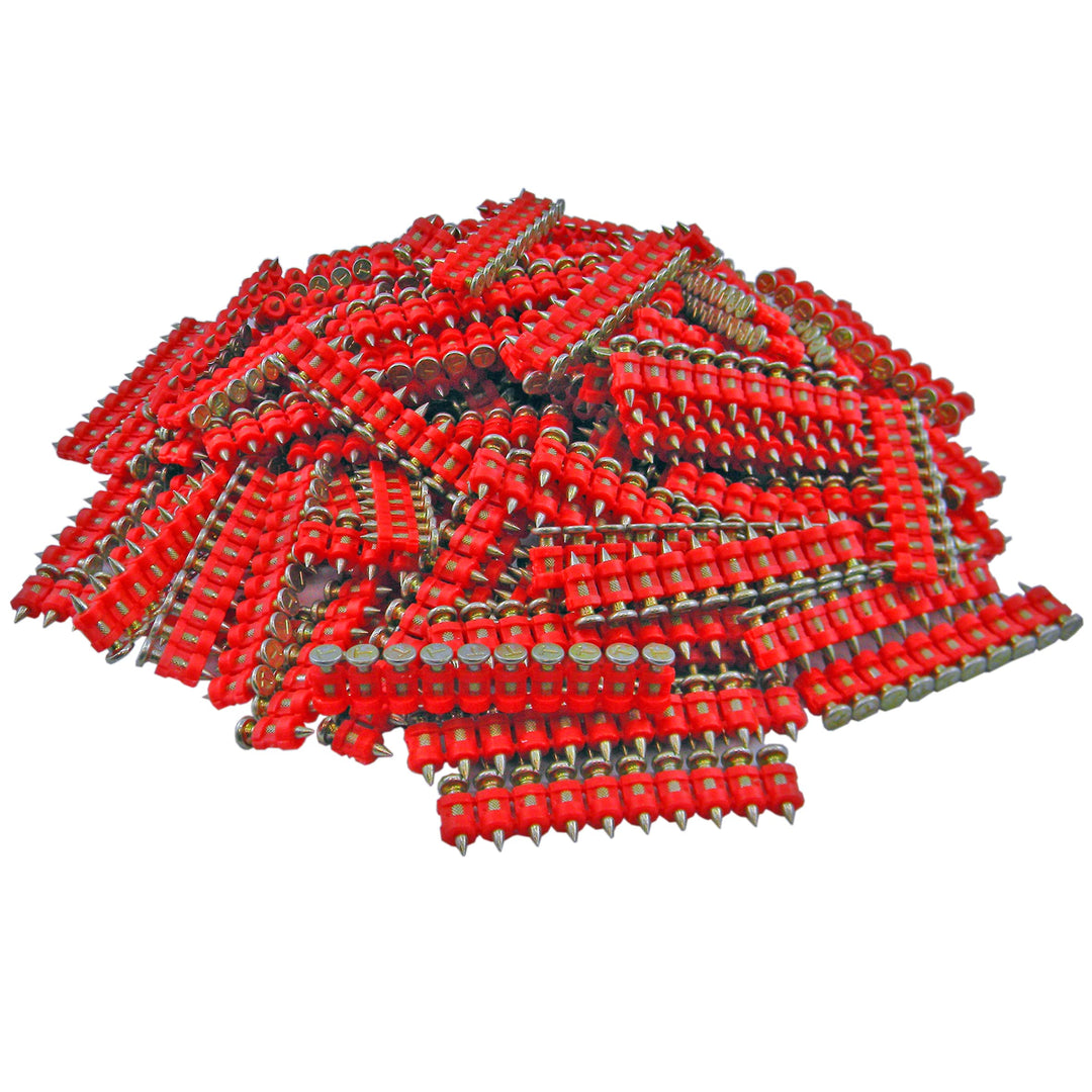 Betonnägel 15mm / ø2,6mm, Betonnägel 1000 St., magaziniert Stahlnägel, Betonnägel, Super Stark, HB42
