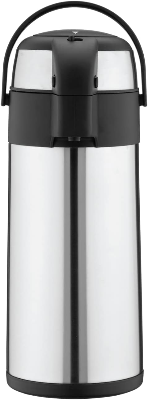 Pioneer Flasks Isolierkanne, 18/10 Edelstahl, Argent, 5 Litre Argent 5 Litre, Argent 5 Litre
