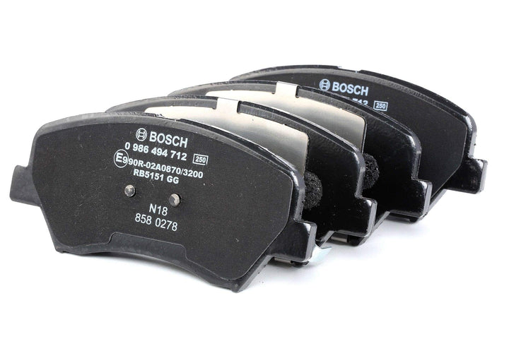 Bosch BP1707 Bremsbeläge - Vorderachse - ECE-R90 Zertifizierung - vier Bremsbeläge pro Set
