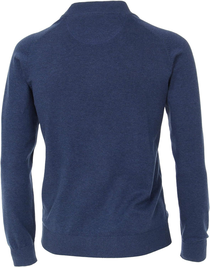 CASAMODA Strickjacke Uni M Aquadunkelblau, M Aquadunkelblau
