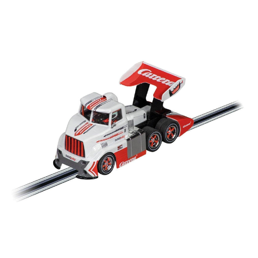 Carrera Digital 132 I Racetruck Conventional Race Taxi I Aufregendes Rennerlebnis für Jung und Alt I