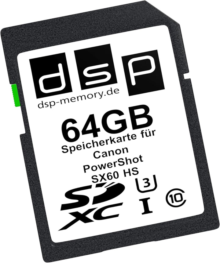64GB Ultra High Speed Speicherkarte für Canon PowerShot SX60 HS 64GB Ultra Highspeed, 64GB Ultra Hig