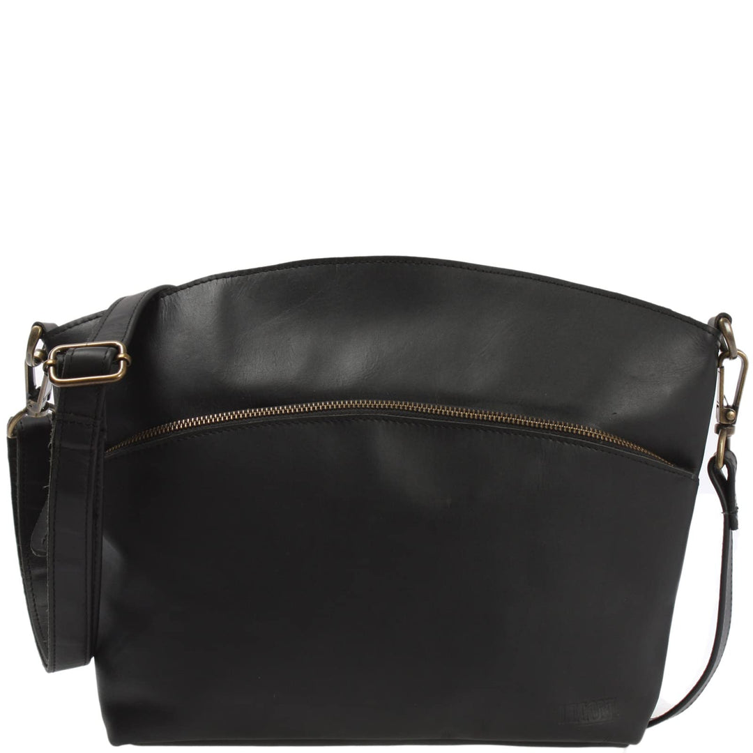 LECONI Umhängetasche für Damen Schultertasche Freizeittasche Damentasche Frauen Ledertasche Handtasc