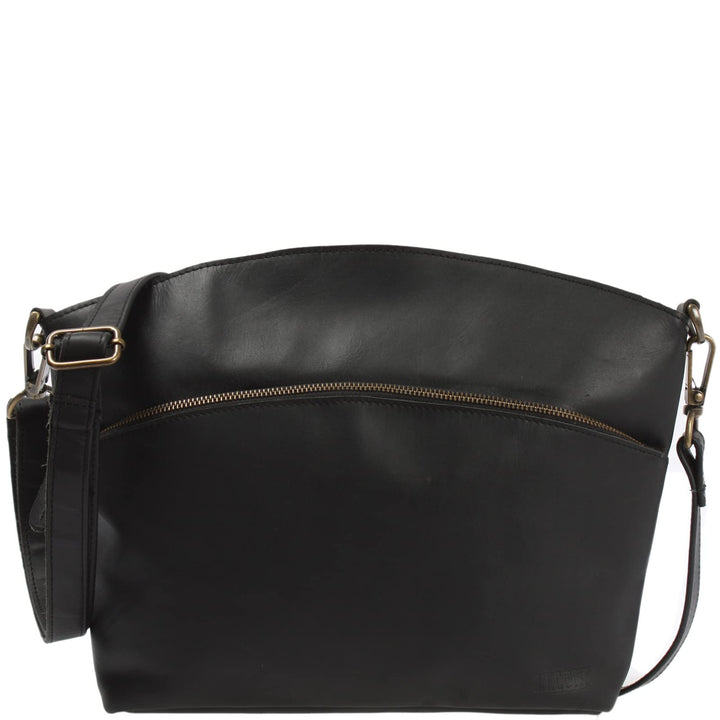 LECONI Umhängetasche für Damen Schultertasche Freizeittasche Damentasche Frauen Ledertasche Handtasc