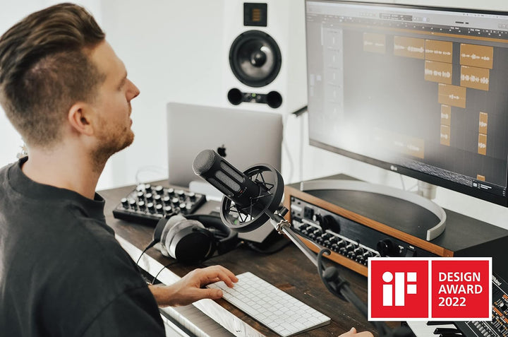 beyerdynamic M 70 PRO X Dynamisches Broadcast-Mikrofon für Streaming und Podcasting mit XLR-Anschlus