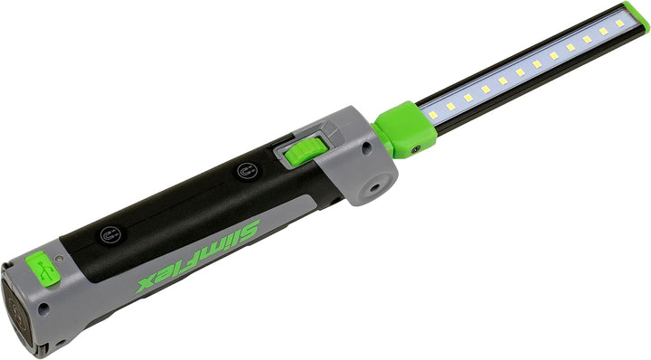 Sealey LED180 12 SMD LED + 1W LED Wiederaufladbare Slim Inspektionslampe Lithium-Ionen