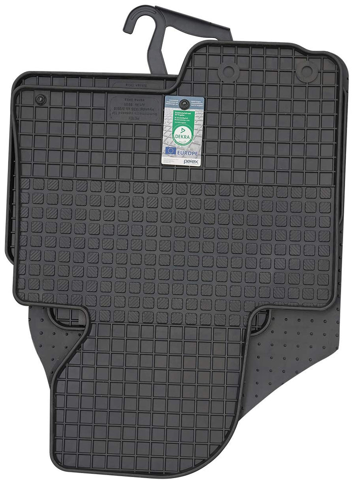 PETEX Gummimatten passend für iX35 ab 03/2010-06/2015 Fussmatten schwarz 4-teilig