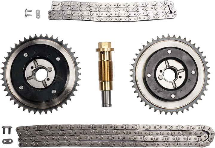 Bisenya Steuerkettensatz Nockenwellenversteller Zündzeitpunkt-Kit Kompatibel mit M271 W203 CL203 S20