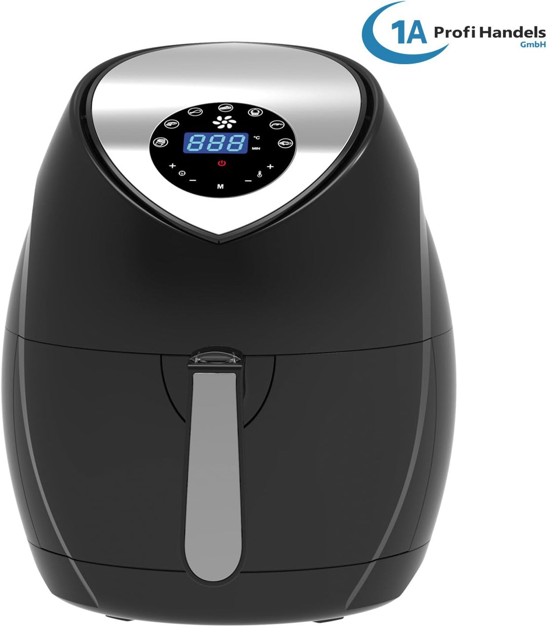 FRITTEUSE OHNE FETT HEISSLUFT-FRITTEUSE DIGITAL MULTI FRITTEUSE HEISSLUFT ECO-AIR-PROFI DC-1400W-1 w