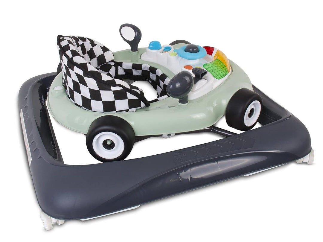 Sun Baby Lauflernhilfe Gehhilfe für Baby Walker, Automotiv interaktiv und faltbar mit Sicherheitssto