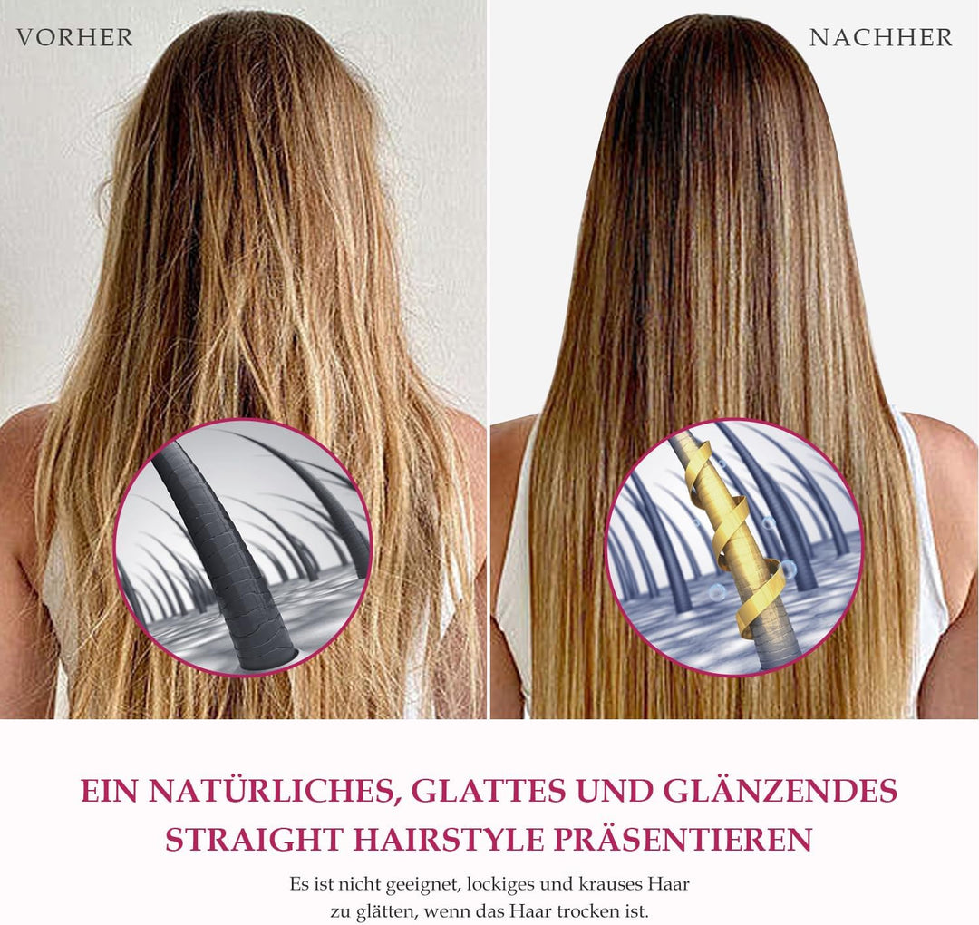 Haarglätter-Aufsatz für Dyson Airwrap, Kompatibel mit HS01/HS05/HS08, Airflow Technologie ohne Heizp
