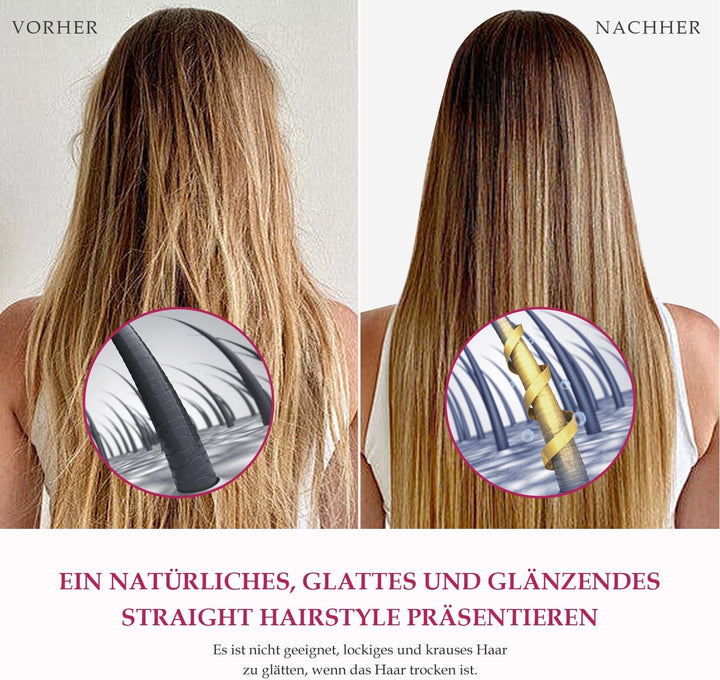 Haarglätter-Aufsatz für Dyson Airwrap, Kompatibel mit HS01/HS05/HS08, Airflow Technologie ohne Heizp