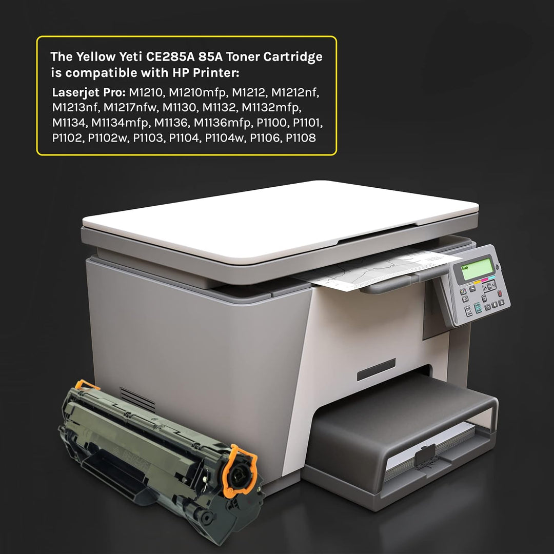 YELLOW YETI CE285A 85A Tonerkartusche Kompatibel mit HP LaserJet Pro M1130 M1132 M1136 M1210 M1212 M