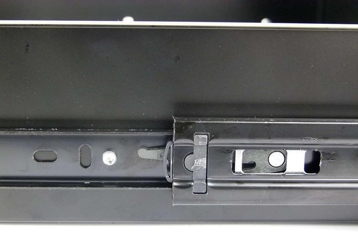 Adam Hall 19" Parts 874 E 02 A ERGO 19" Aluminium Rack Schublade 2 HE Aluminum 2 HE, Aluminum 2 HE