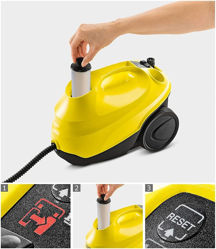 Dampfreiniger, Wasserreiniger, Entkalkungskartusche für sauberes Wasser, Entkalkungsfilter, Premium