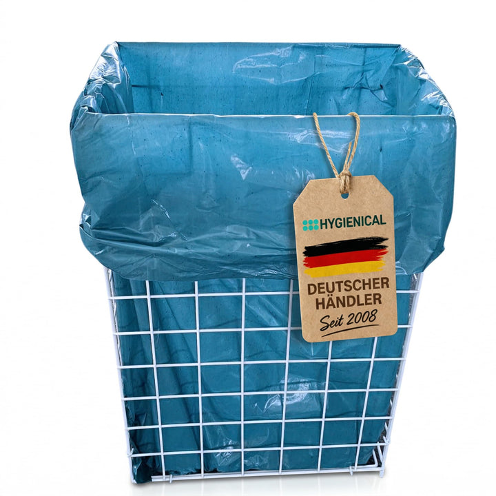 Metallgitterkorb für Müllbeutel, Gitterkorb aus Drahtgeflecht, Wäschekorb, Drahtgitterkorb für Abfal