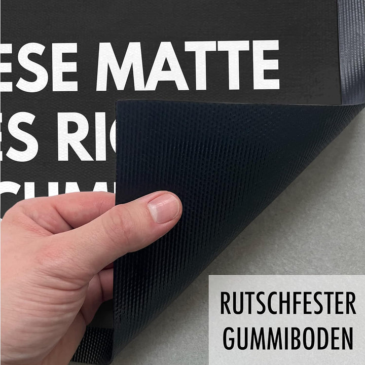 Trendation - Humor Fussmatte Spruch Diese Matte Mag Es Richtig Schmutzig Lustige Sprüche