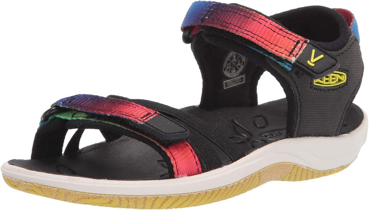KEEN Unisex Kinder Verano-c Sandal 24 EU Black Original Tie Dye, 24 EU Black Original Tie Dye