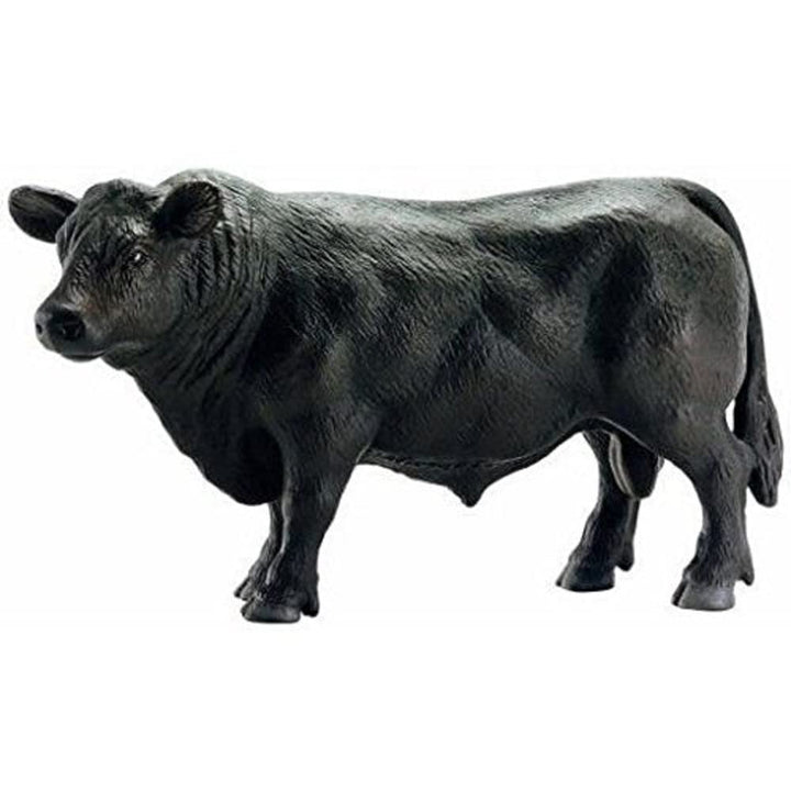 Schleich 13766 - Angus Bulle, Tier Spielfigur, schwarz