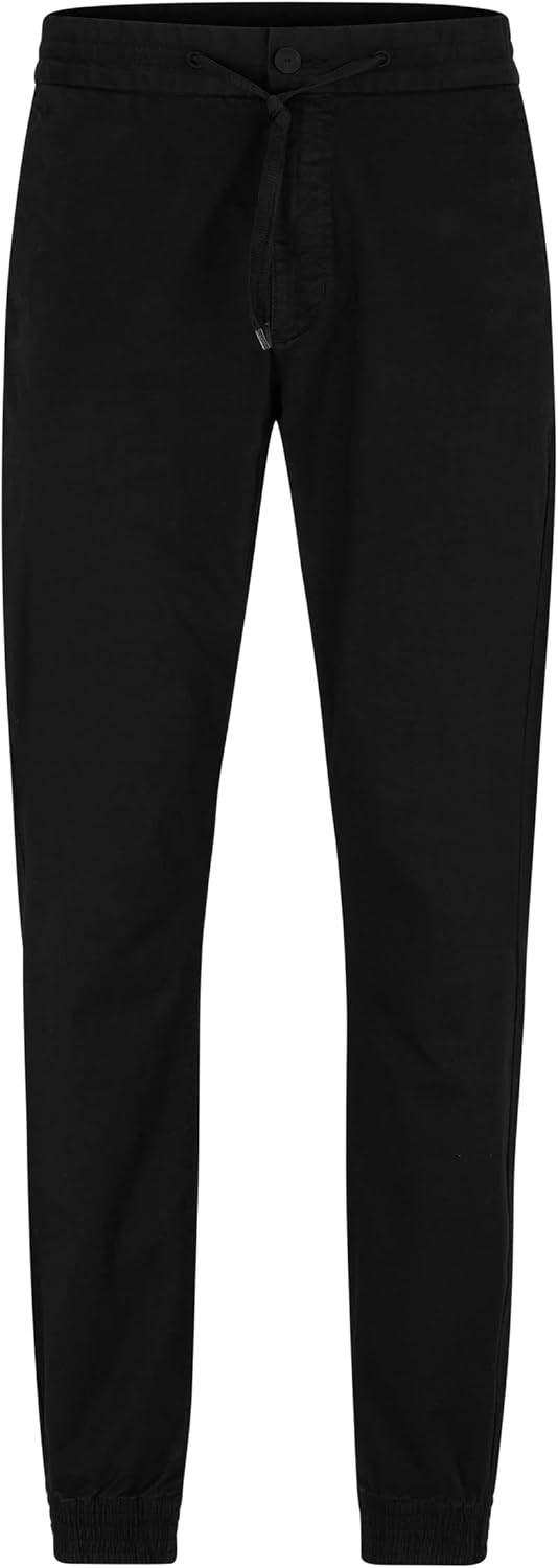 HUGO Herren Trousers_Flat, 29W / 34L Black1