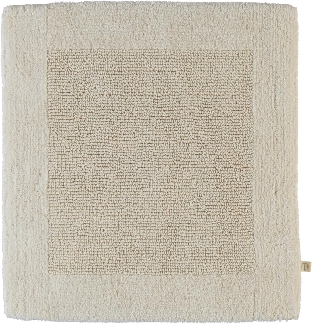 RHOMTUFT 4515316078 Badteppich mit Aussparung Prestige 60 x 60 cm, Aqua 60 x 60 cm, tappetino WC Non