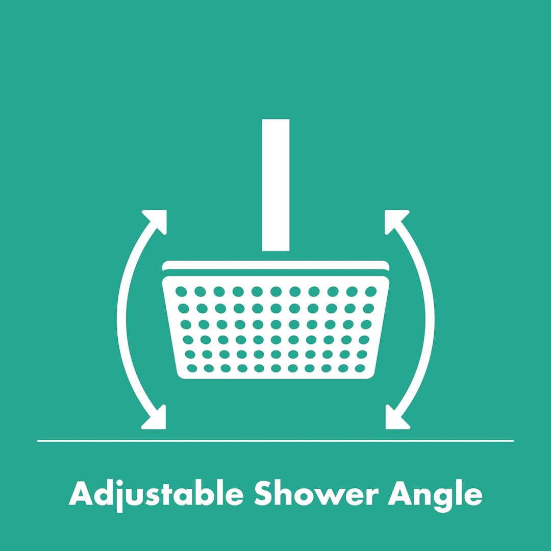 hansgrohe wassersparende Kopfbrause Pulsify E, Duschkopf mit 5l/min (EcoSmart+), Brausekopf 260mm, R