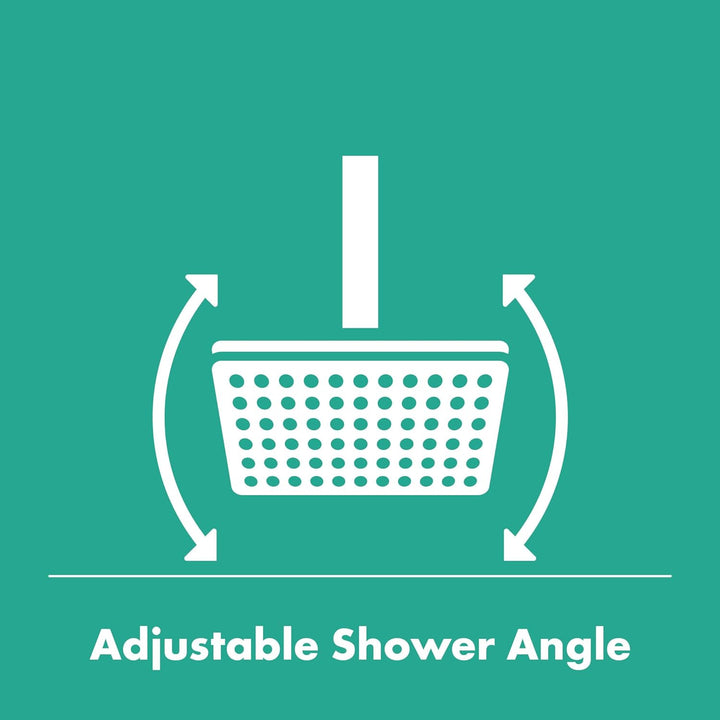hansgrohe wassersparende Kopfbrause Pulsify E, Duschkopf mit 5l/min (EcoSmart+), Brausekopf 260mm, R
