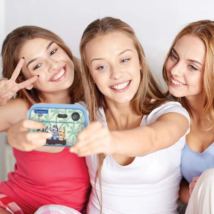 Lexibook, Bluey, Starcam® Print Bluey, HD-Digitalkamera-Set mit Sofortbilddrucker, SD-Karte und Foto