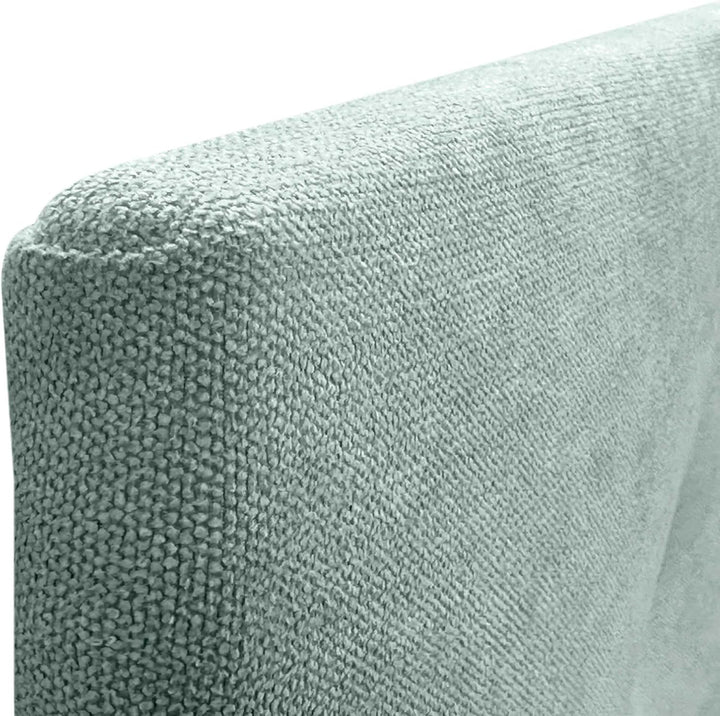 DHOME Kopfteil aus Kunstleder oder Stoff AQUALINE Glattes gepolstertes Kopfteil Luxusbett Kopfteil (