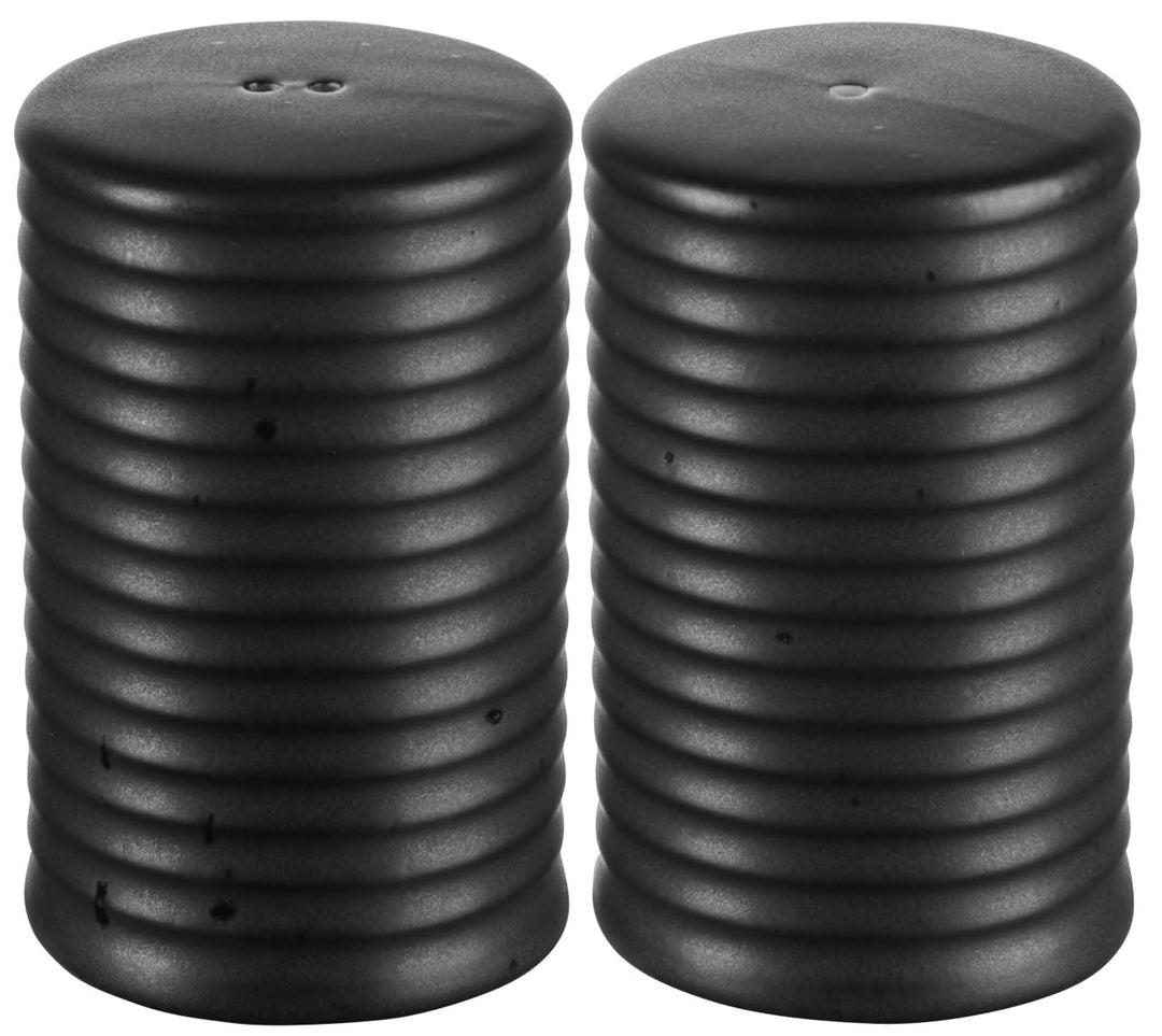ASA KITCHENA Salz-/ Pfeffersteuer Set, Black D. 4,1 cm, H. 6,5 cm