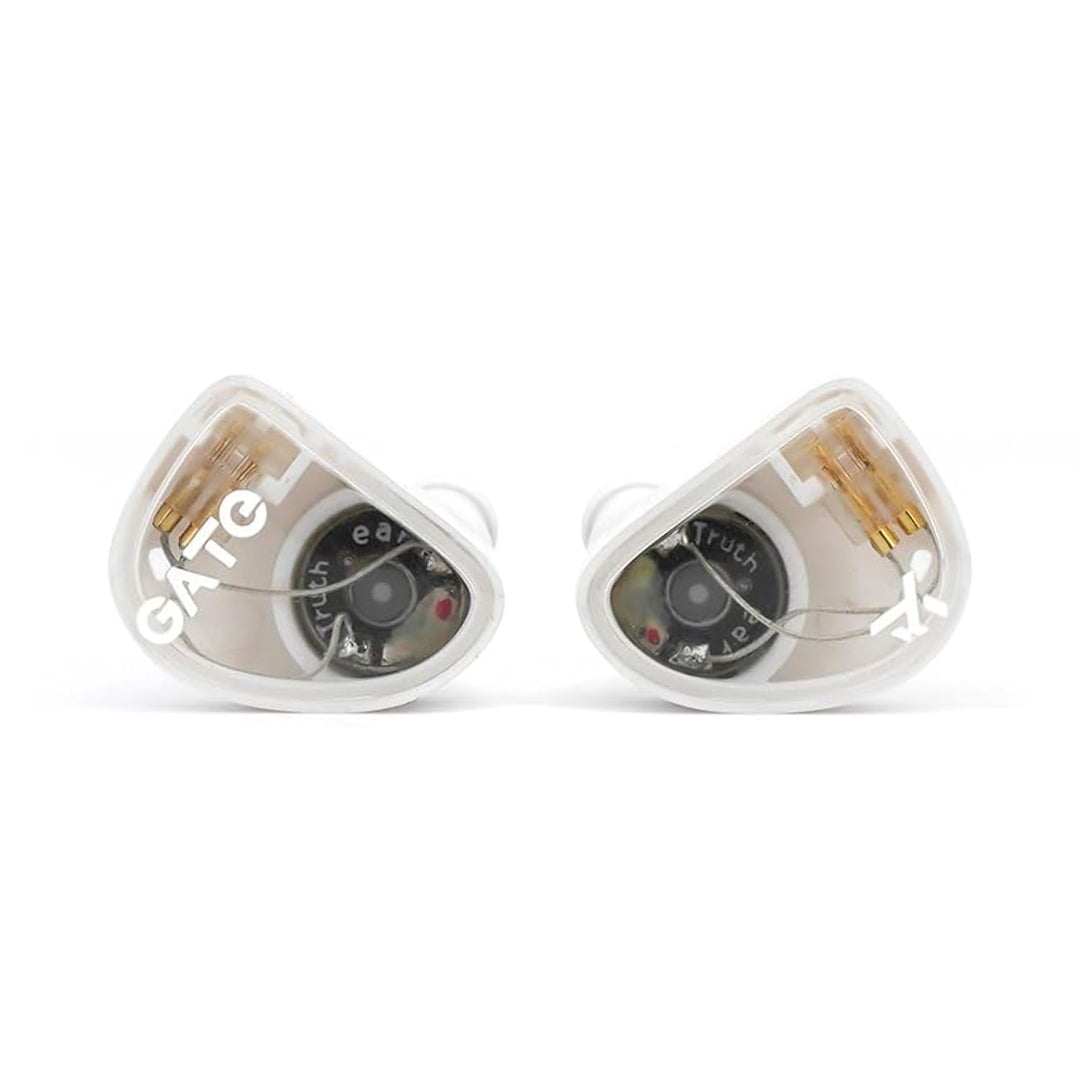 Truthear Gate In-Ear-Kopfhörer, dynamischer Treiber, 3,5 mm, austauschbares Kopfhörerkabel, mit Mikr