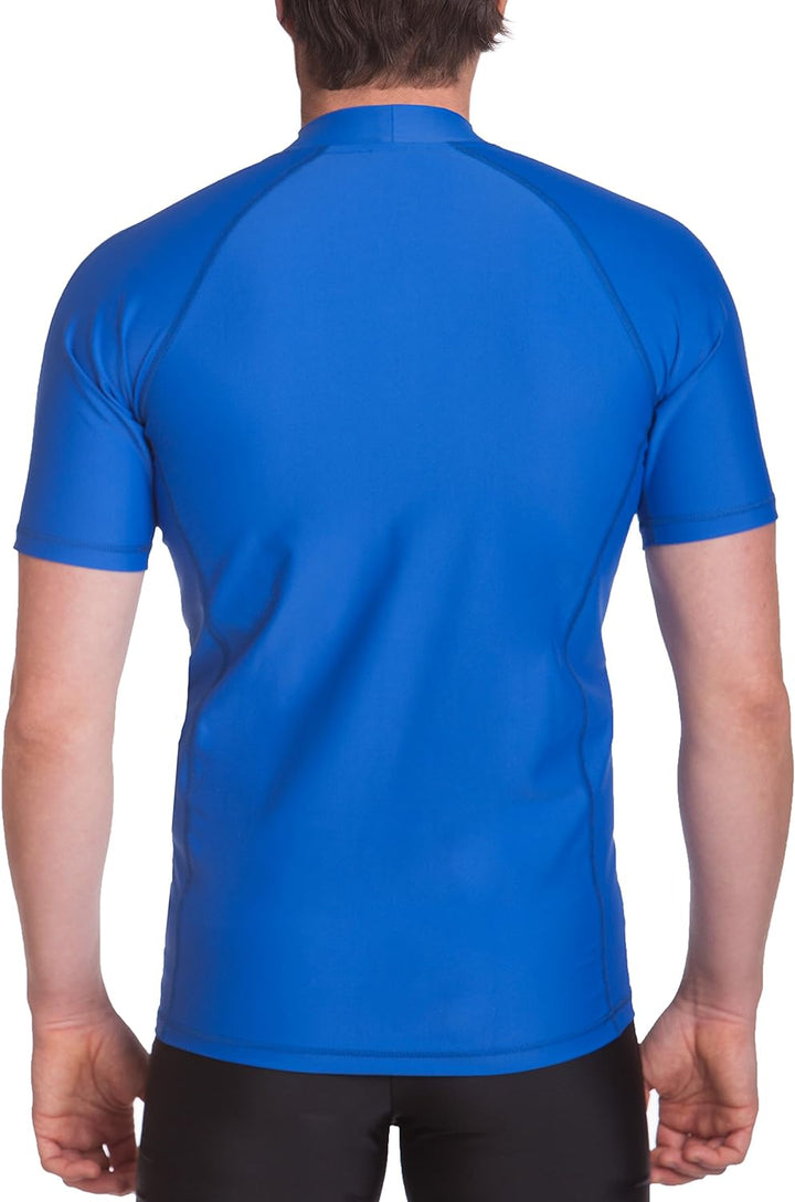 iQ-UV Shirt Herren Slim Fit Blau (Dunkelblau) S, Blau (Dunkelblau) S