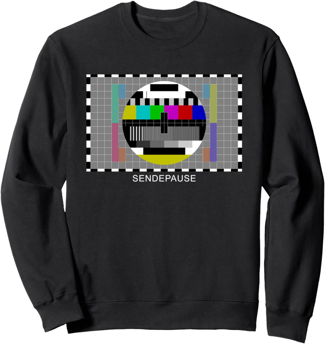 Testbild Sendepause 90er Party 80er Jahre Outfit Kostüm Sweatshirt