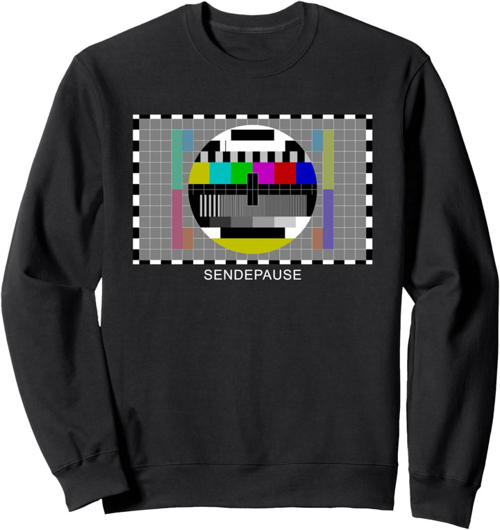 Testbild Sendepause 90er Party 80er Jahre Outfit Kostüm Sweatshirt