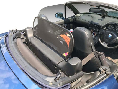 Aperta Windschott passend für BMW Z3 E36 100% Passgenau OEM Qualität Schwarz Windstop Windabweiser