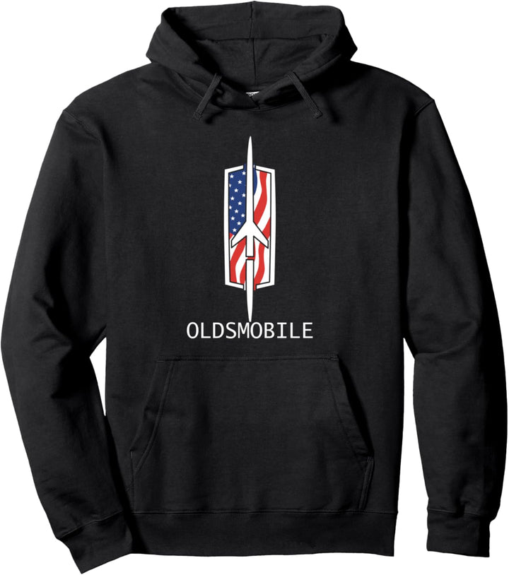 Oldsmobile Oldsmobile Oldtimer Show Vintage Rakete Logo Grafik Pullover Hoodie