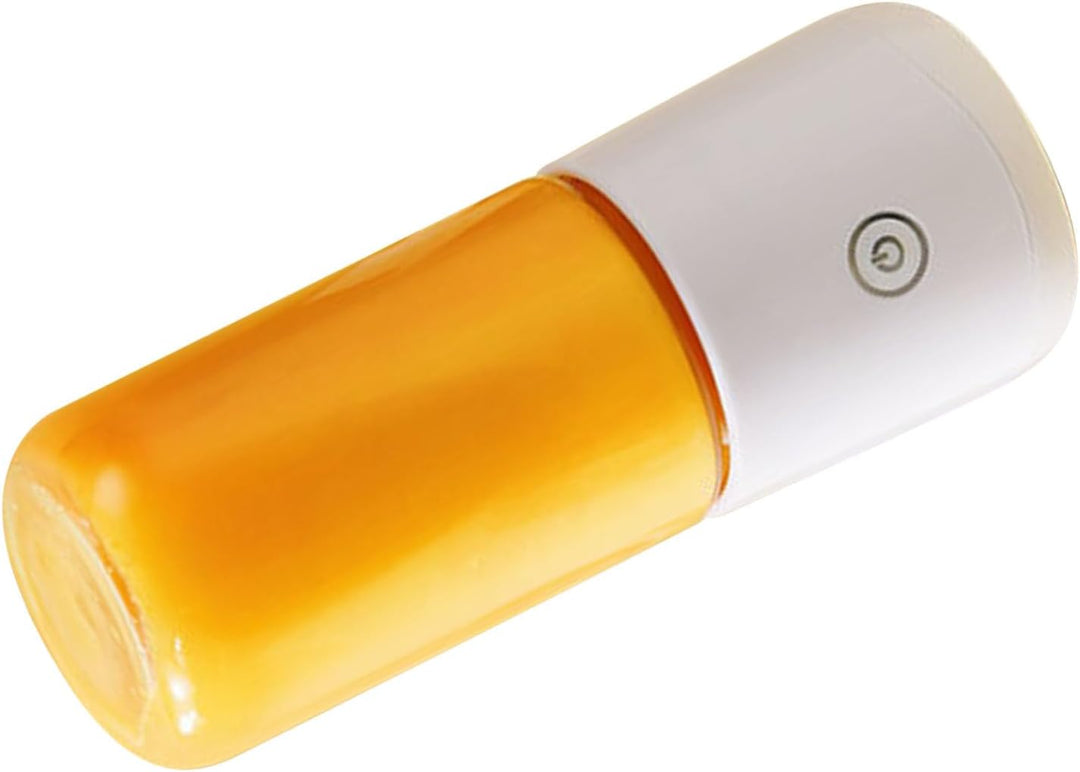 SIXRUN Elektrischer Mini-Saftextraktor, Tragbarer Entsafter-Mixer, Wiederaufladbar, 380 Ml, 8 Messer