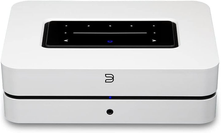 Bluesound Powernode kabelloser hochauflösender Multiroom-Musik-Streamer-Verstärker - Weiss Bluesound