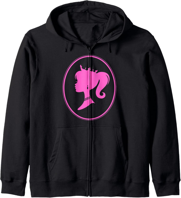 Prinzessin Silhouette Kapuzenjacke